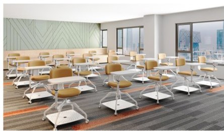Tablet-Arm Chairs
